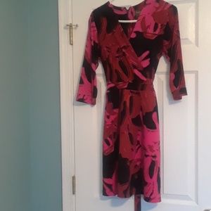 Taylor faux wrap dress